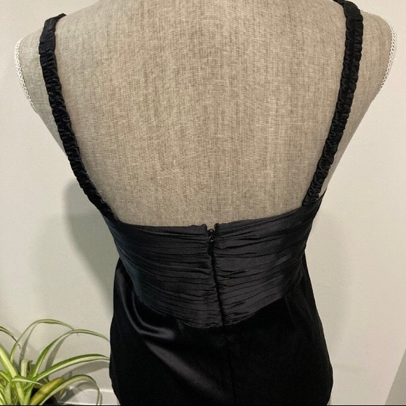 Black silk camisole - Picture 3 of 5